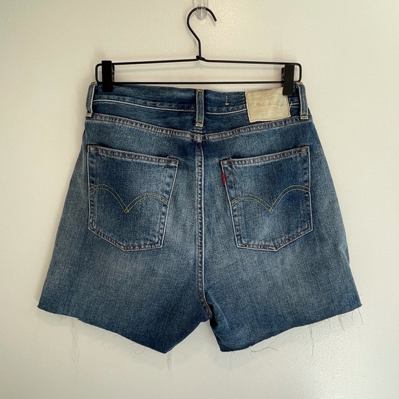 Levis Big E High Waist Shorts Size 29 - Picture 4 of 11